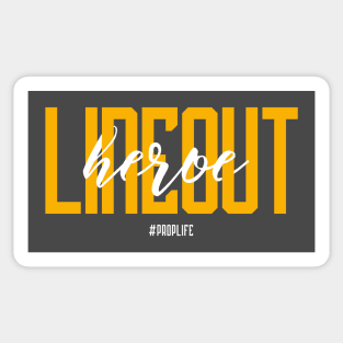 LineOut Heroe Sticker